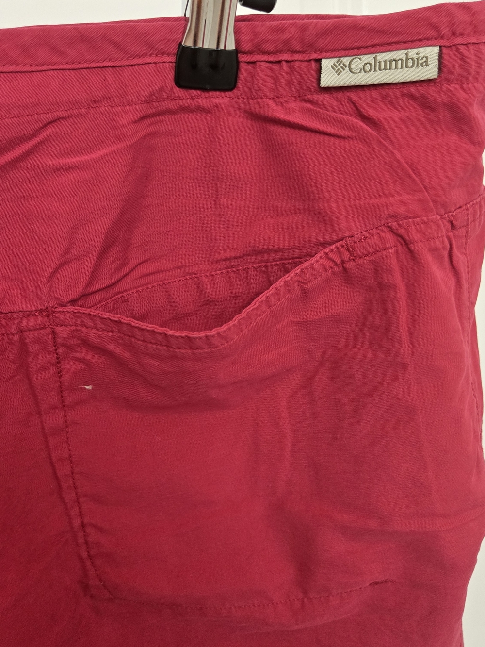 Columbia Women's Raspberry Drawstring Bermuda Shorts - Picture 8 of 9